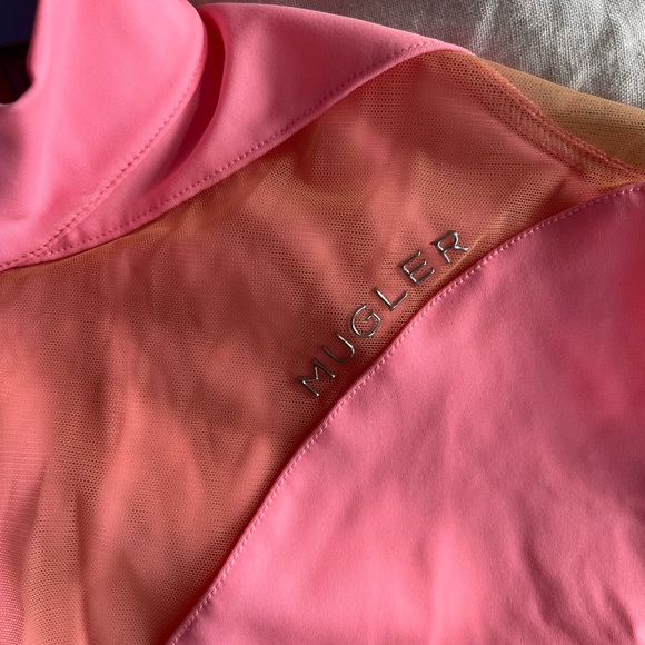 Mugler for H&M Mesh Panelled Mini Dress - Picture 5 of 10